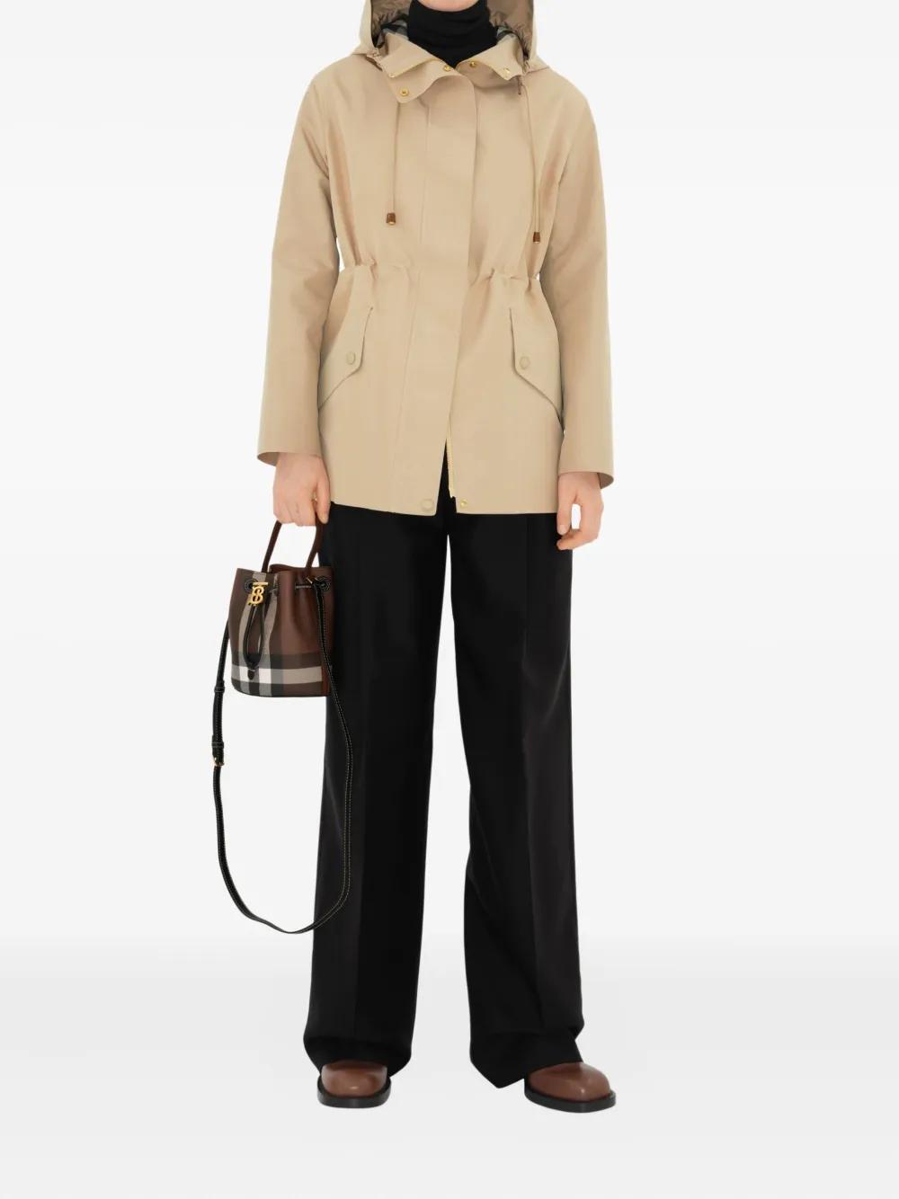 BURBERRY Mini Drawstring Purse