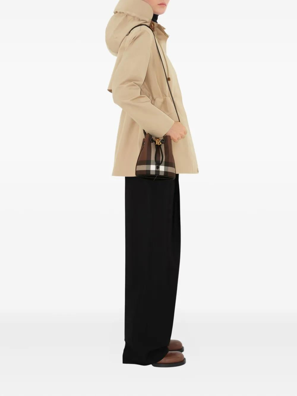 BURBERRY Mini Drawstring Purse