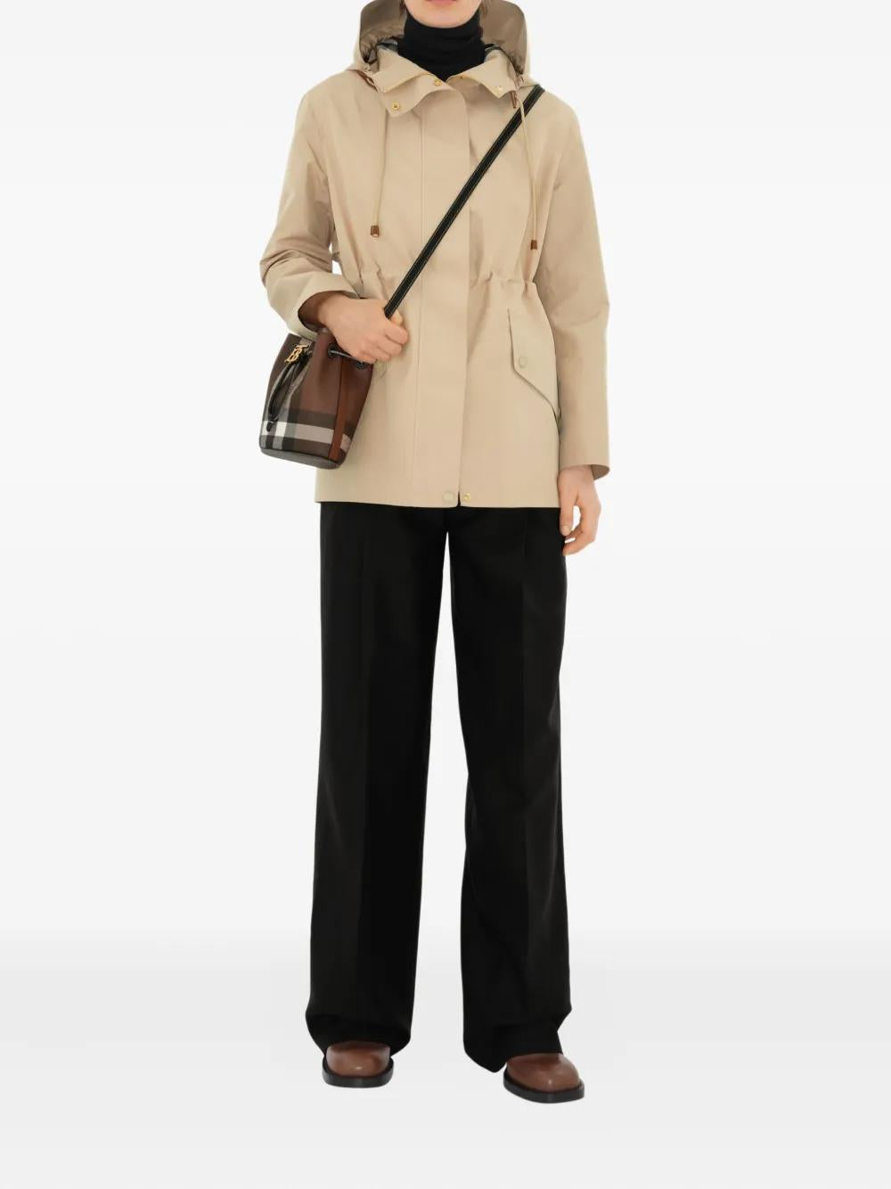 BURBERRY Mini Drawstring Purse