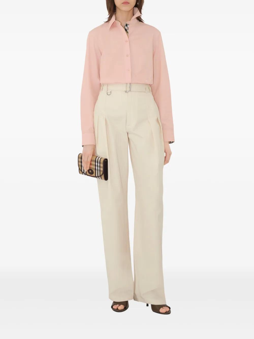 BURBERRY Checked Canvas Highlands Wallet