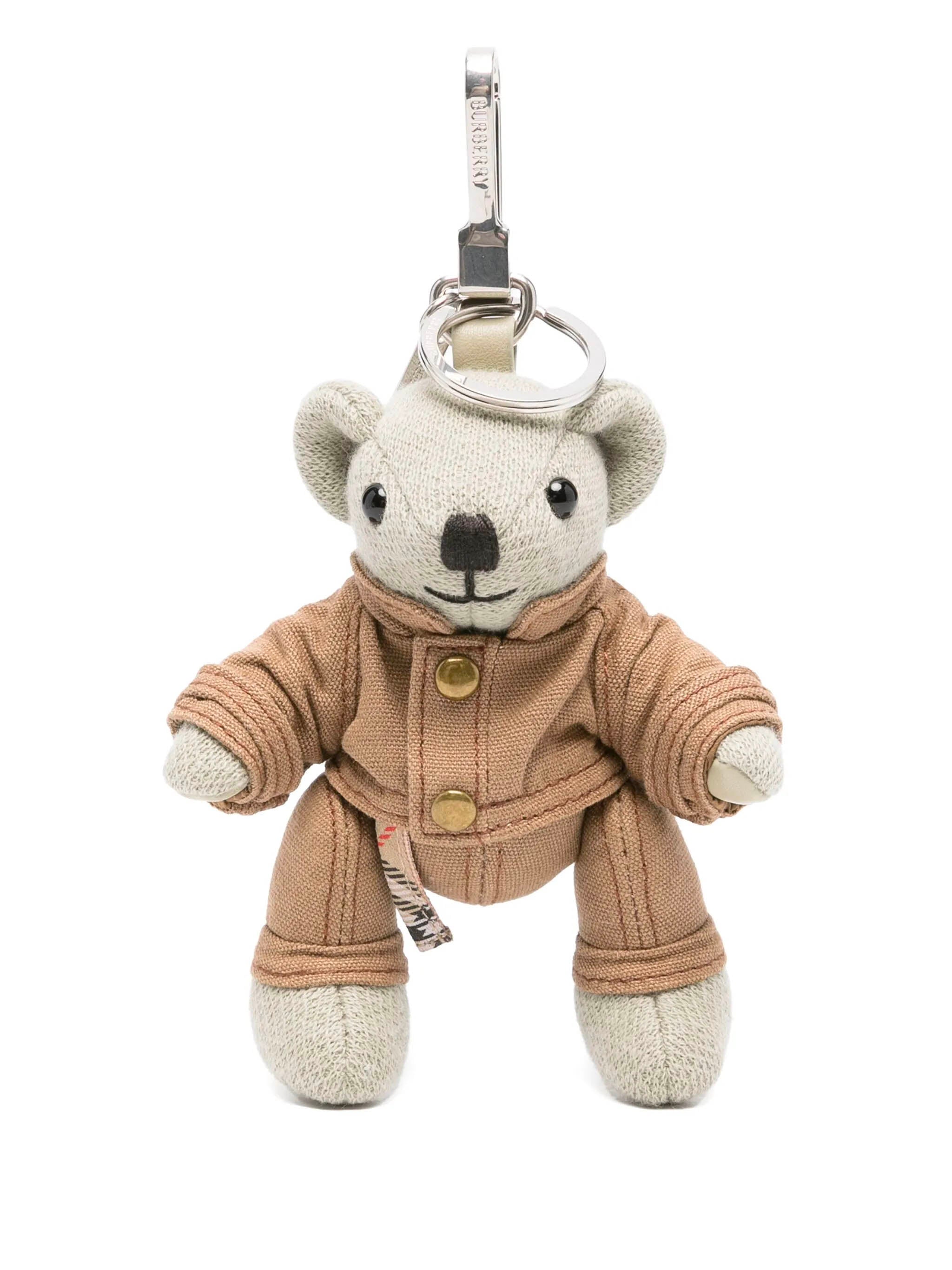BURBERRY Mini Charm Teddy Bear with Suit