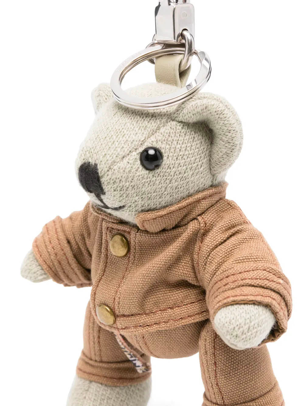 BURBERRY Mini Charm Teddy Bear with Suit