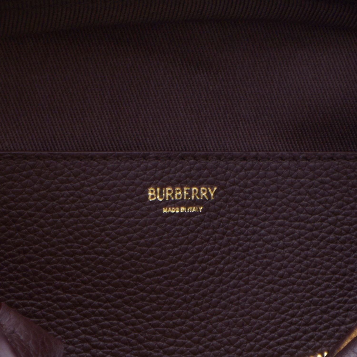 BURBERRY Highlands Mini Bowling Bag
