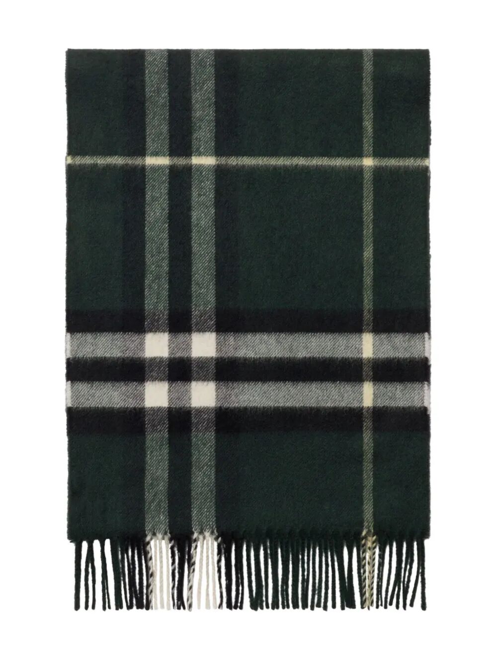 BURBERRY Giant Check Cashmere Scarf