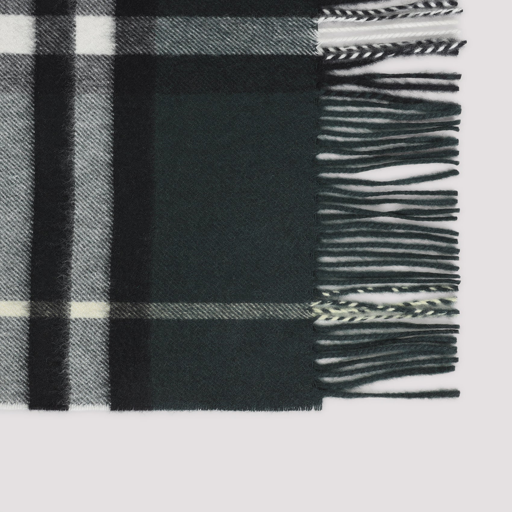 BURBERRY Giant Check Cashmere Scarf - Unisex