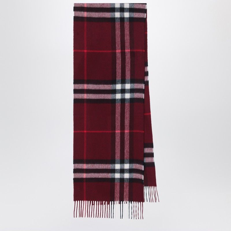 BURBERRY Cashmere Scarf with Classic Check Pattern