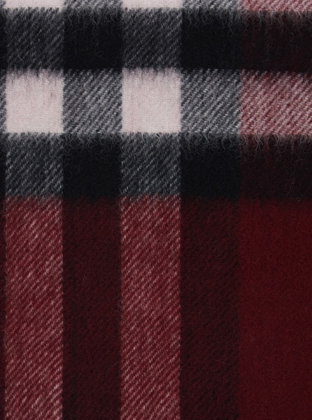 BURBERRY Giant Check Cashmere Scarf