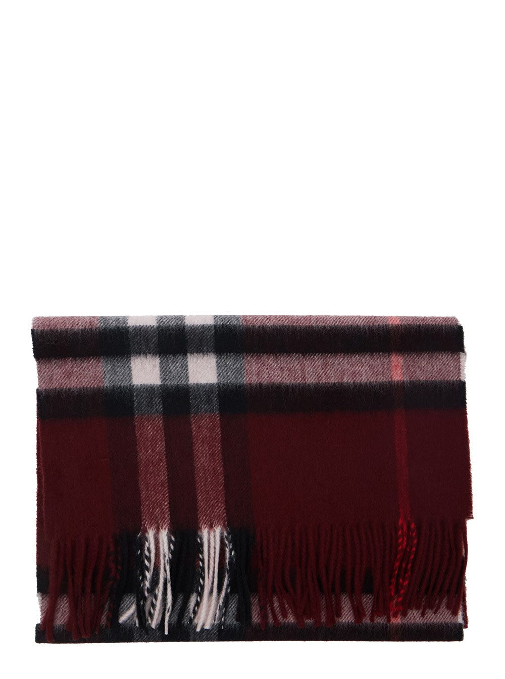 BURBERRY Giant Check Cashmere Scarf