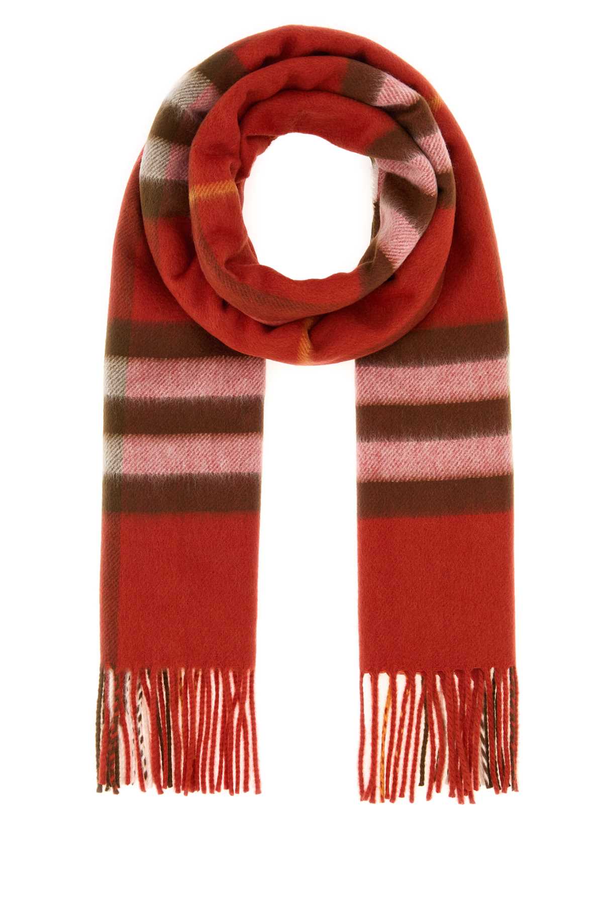 BURBERRY Embroidered Cashmere Scarf