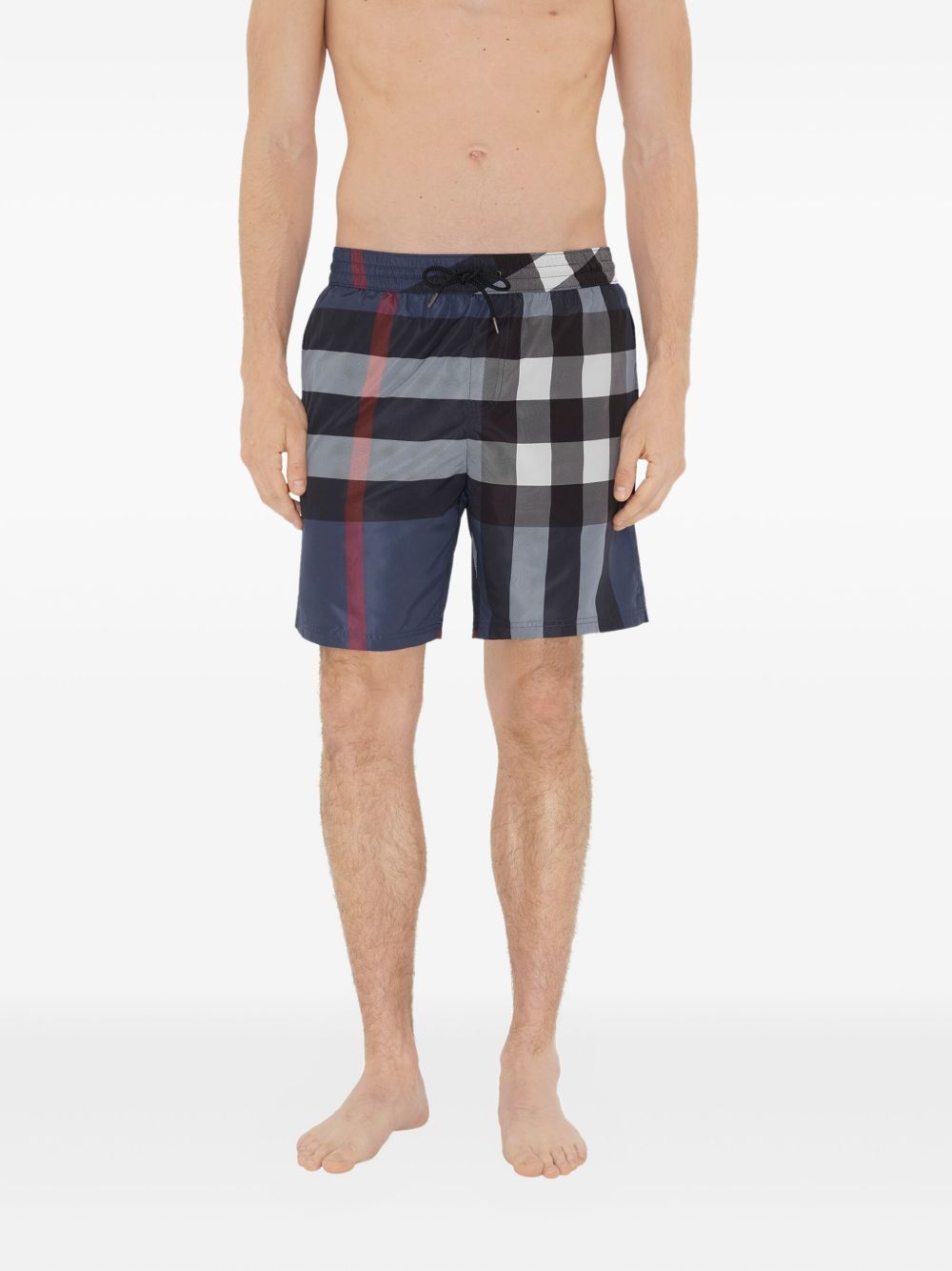 BURBERRY Men's Swimsuit Mini for Beach Adventures