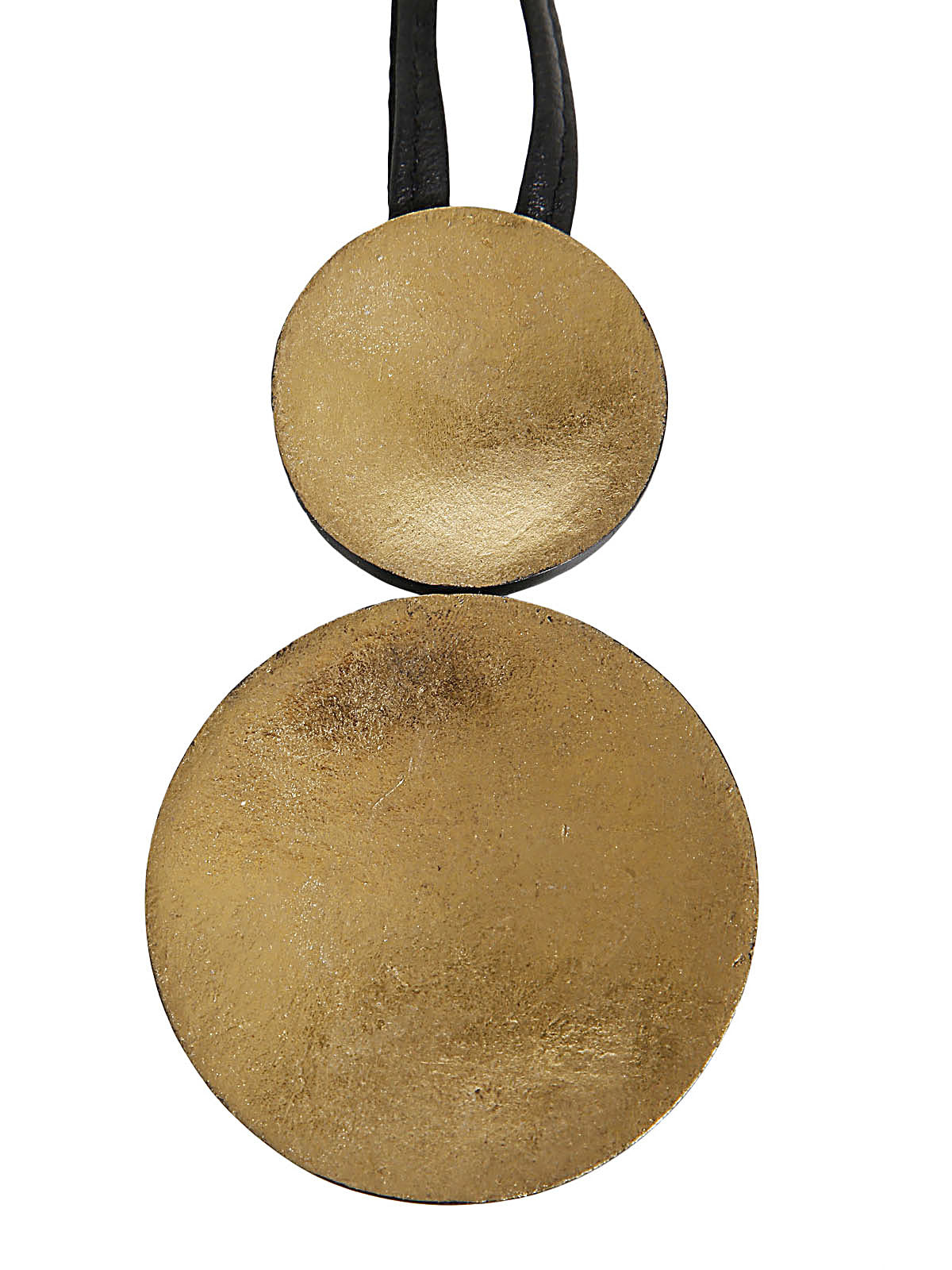 MONIES Mini Pendant Necklace with Gold Foil Accents
