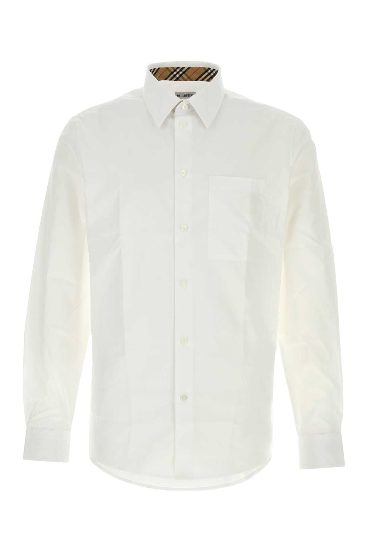 BURBERRY Men's Long Sleeve Button-Up Shirt