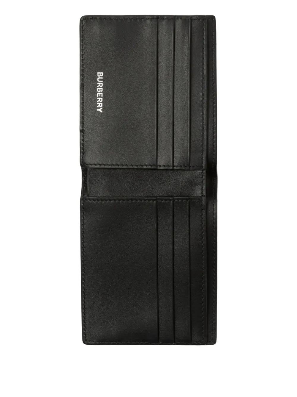 BURBERRY Checkerboard Mini Two-Fold Wallet