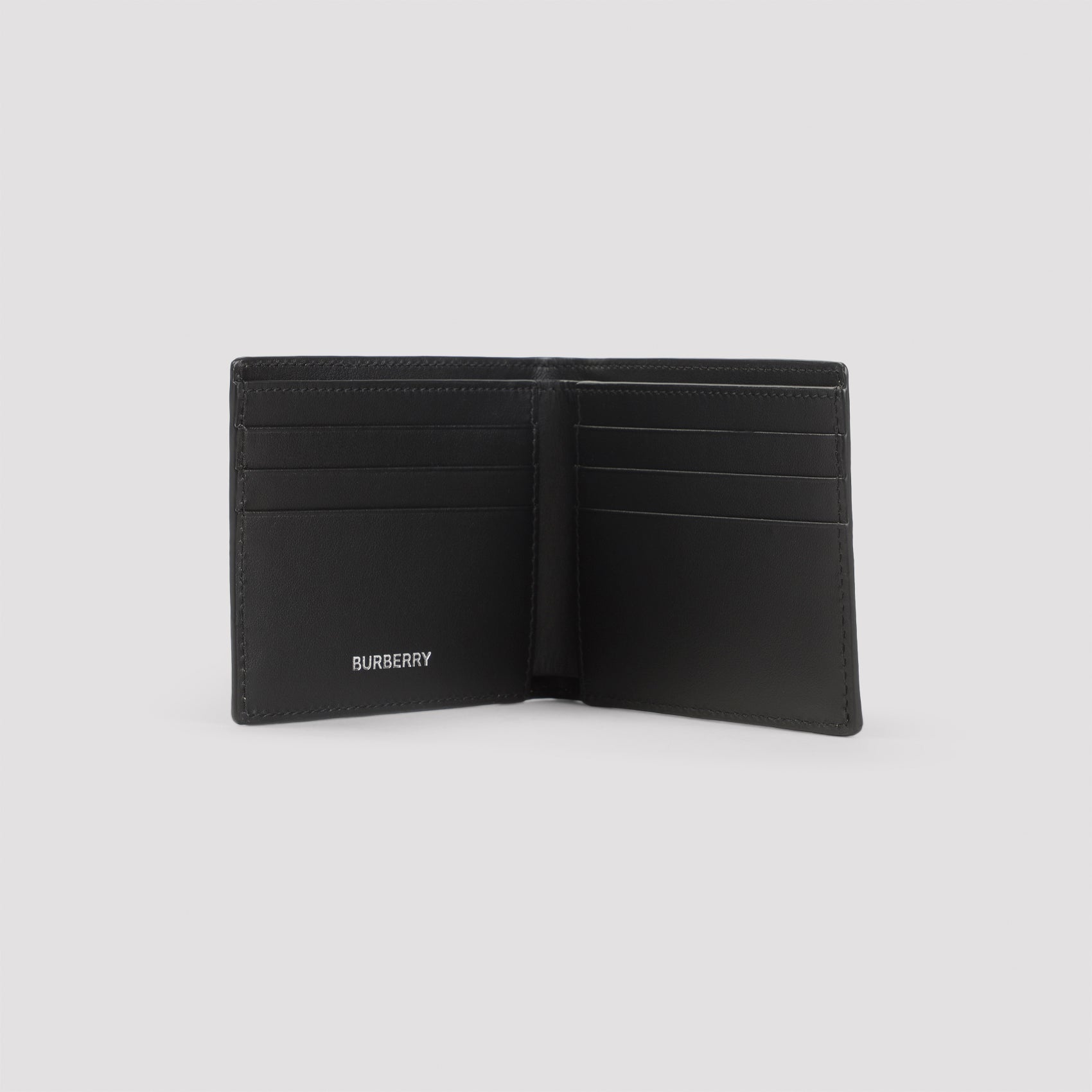 BURBERRY Mini Leather Hipfold Wallet