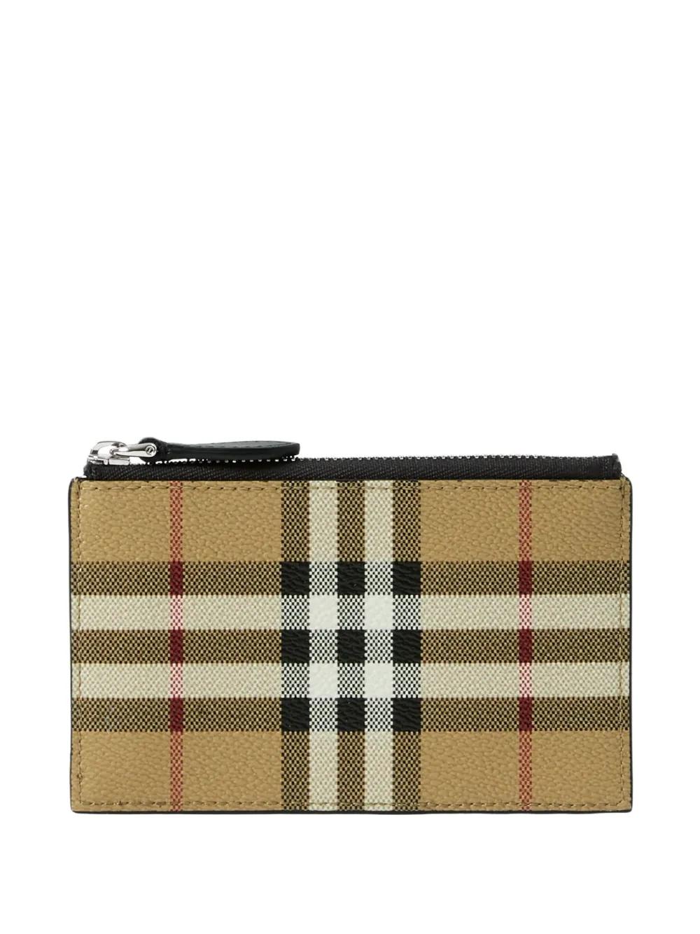 BURBERRY Mini Leather Card Case