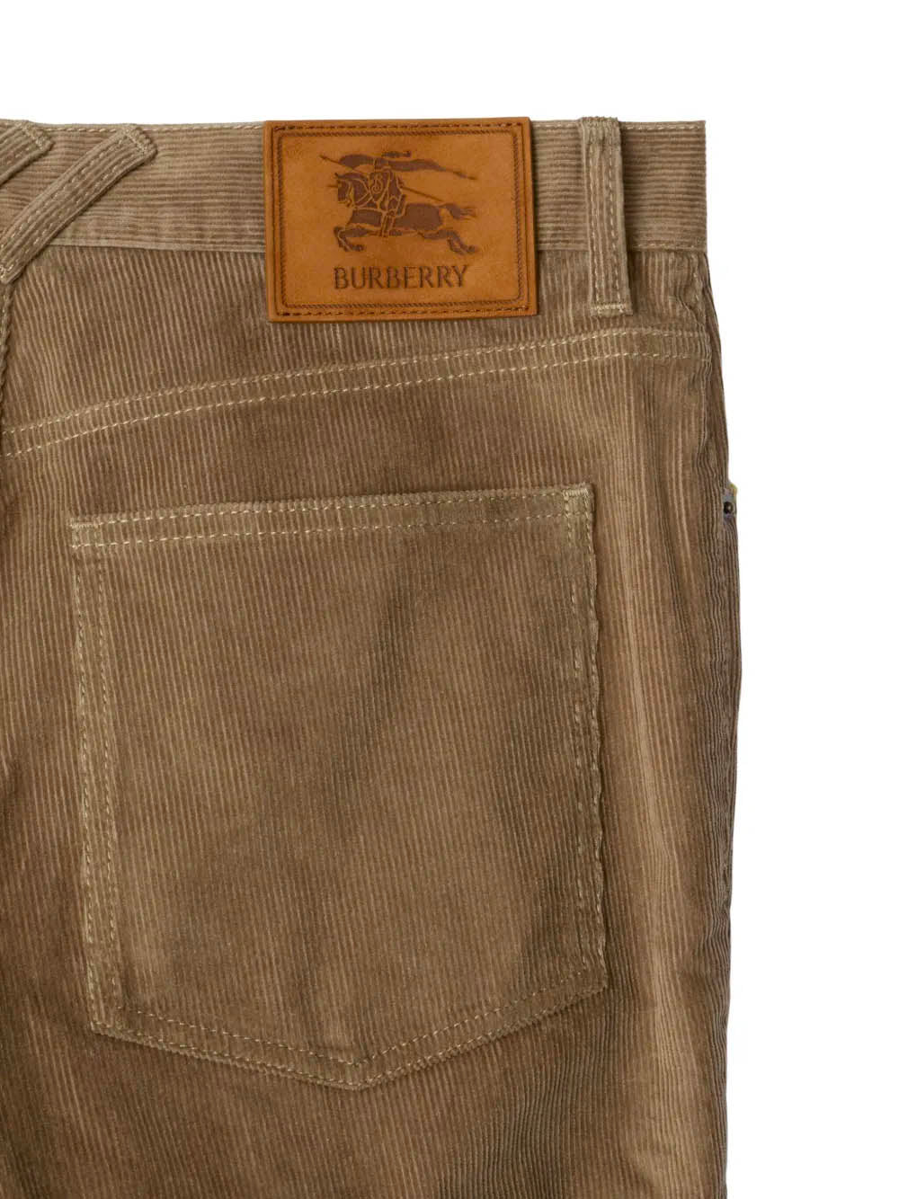 BURBERRY Slim Fit Corduroy Frank Trousers