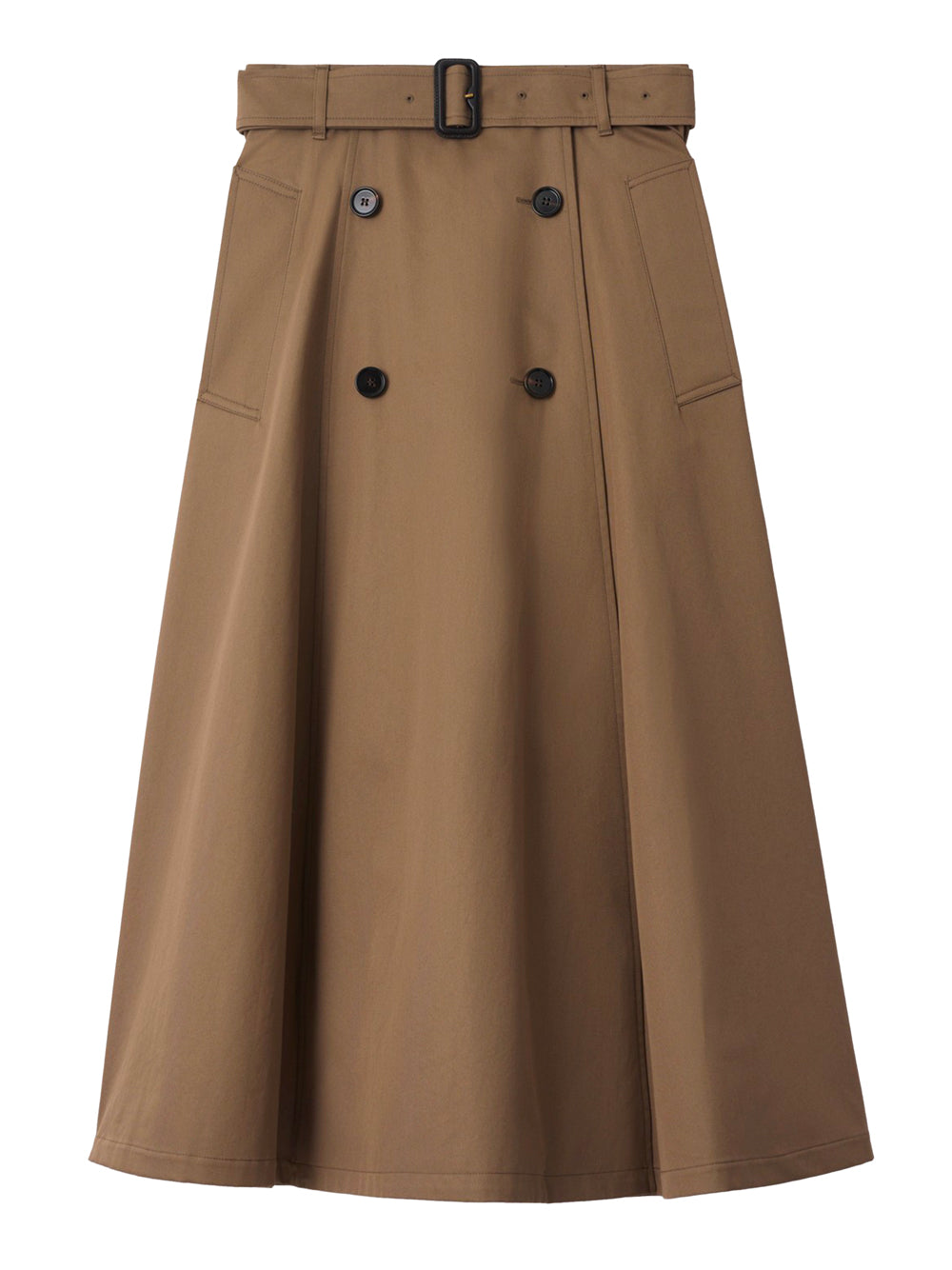 BURBERRY Midi Trench Skirt