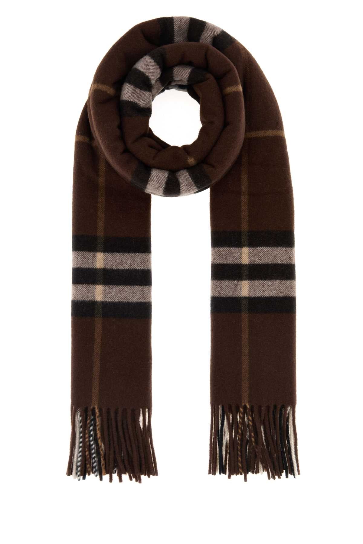 BURBERRY Embroidered Cashmere Scarf