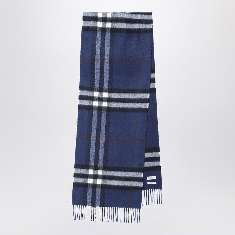 BURBERRY Cashmere Scarf with Classic Check Pattern - FW25