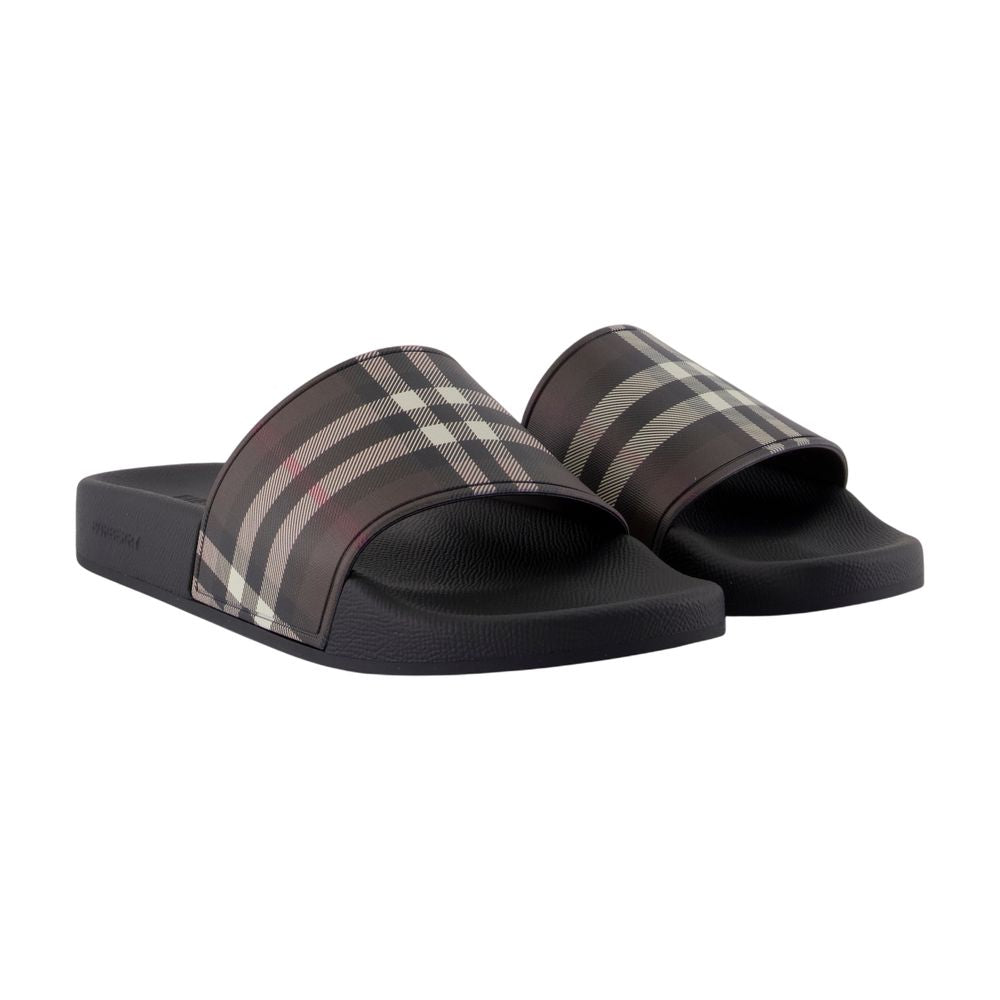 BURBERRY Large Check Sandals