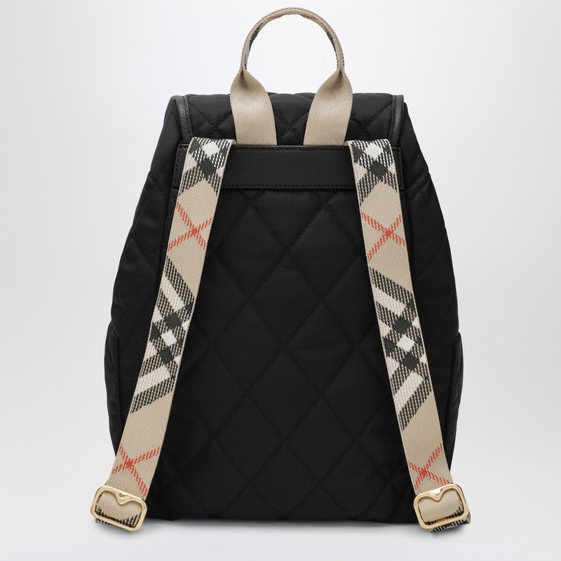 BURBERRY Quilted Horseshoe Mini Backpack