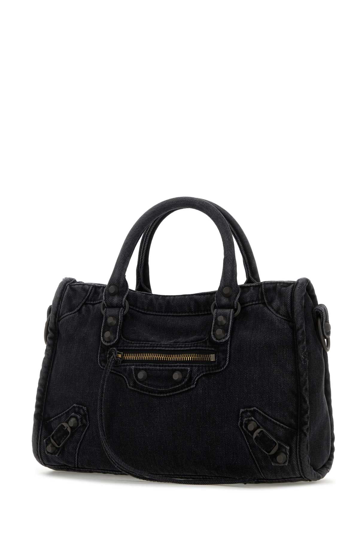 BALENCIAGA Mini Denim Small Le City Handbag