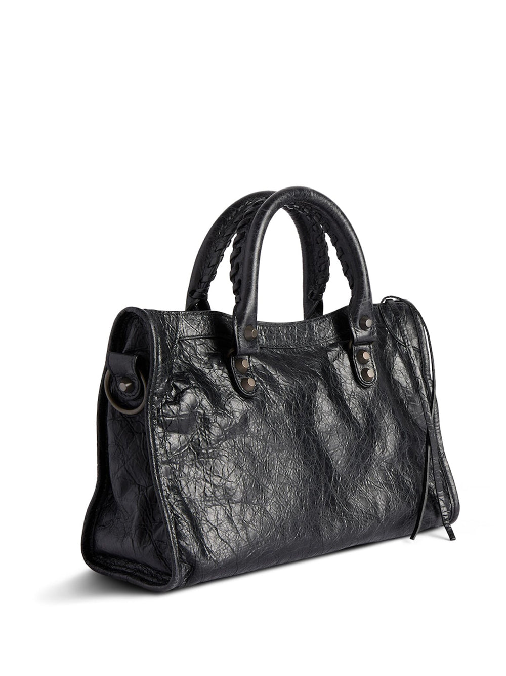 BALENCIAGA Mini Leather City Handbag