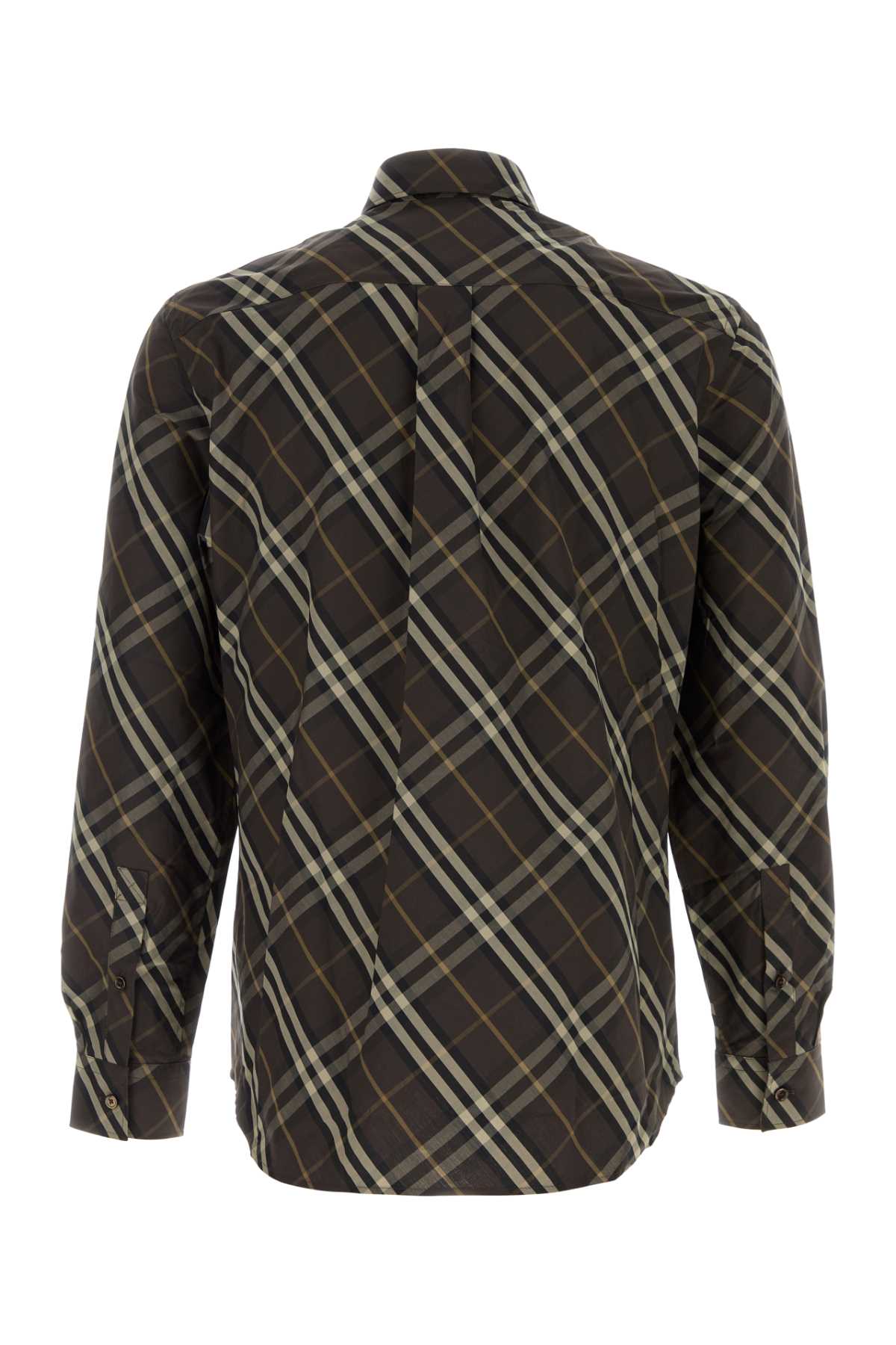 BURBERRY Checked Poplin Shirt for Men