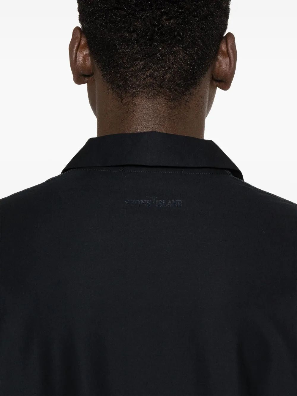 STONE ISLAND Cotton Mini Polo Shirt for Men