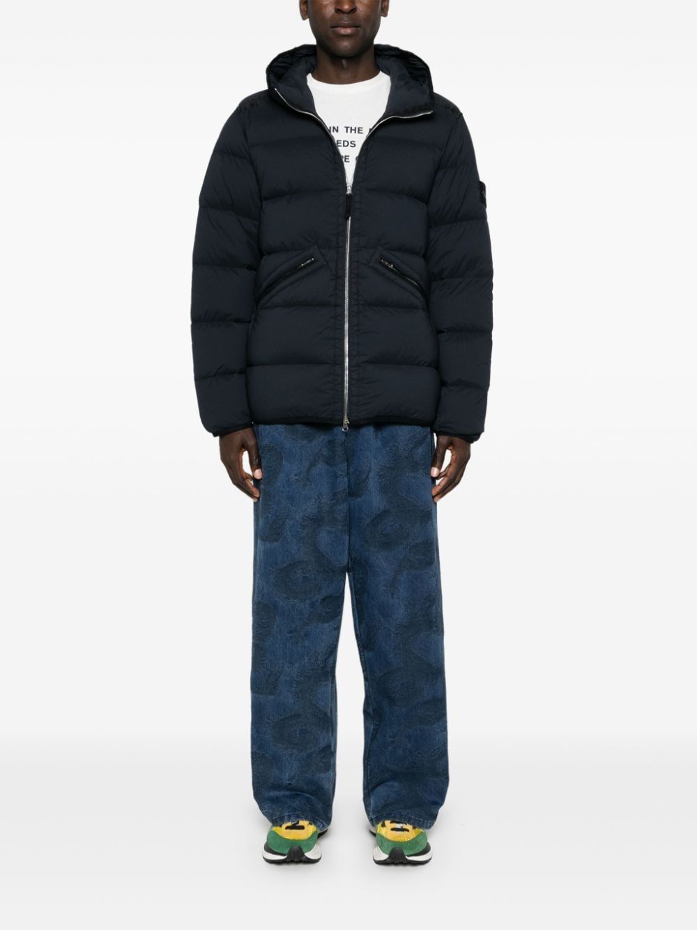 STONE ISLAND Men's Real Down Jacket - FW24 Edition