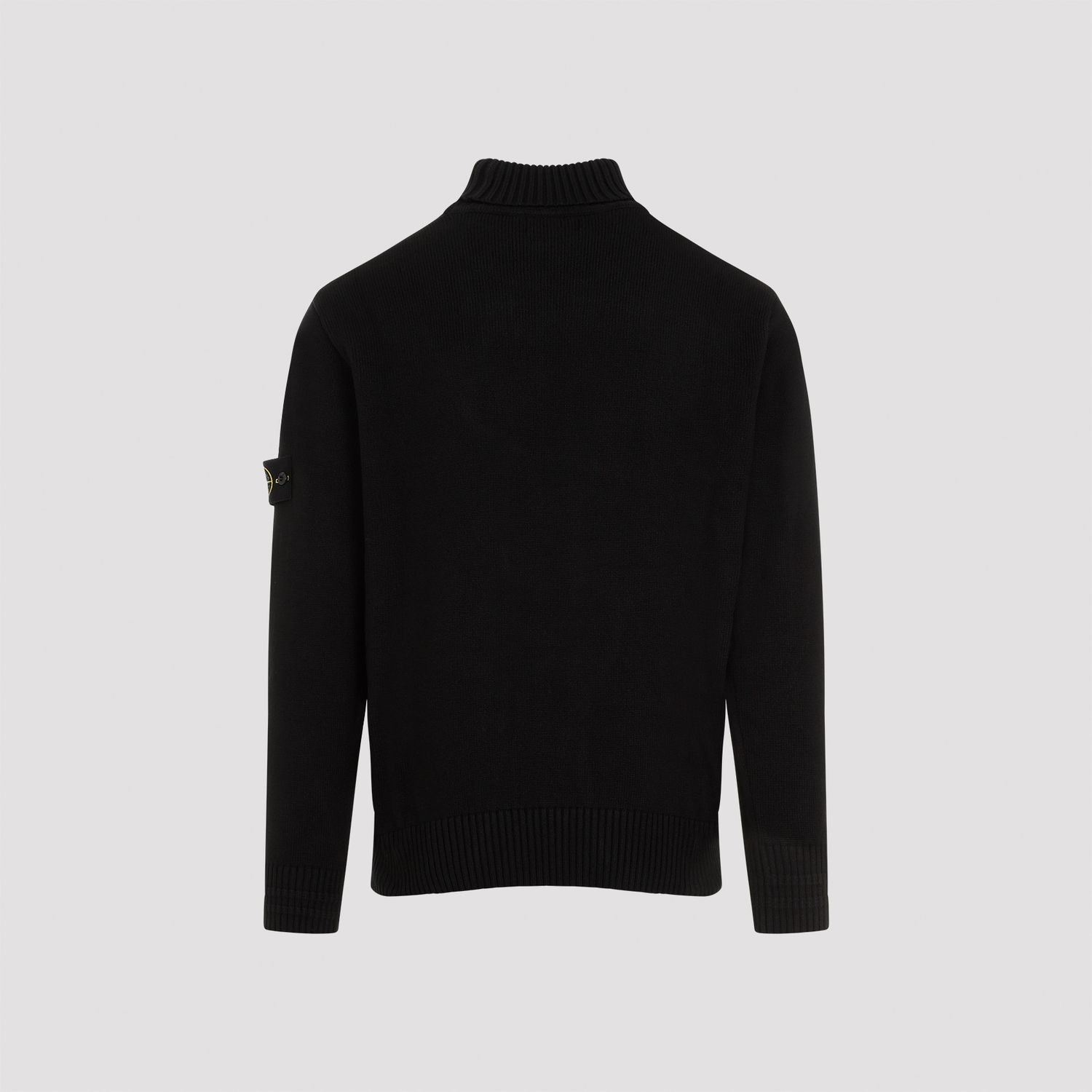 STONE ISLAND Wool Blend Turtleneck Sweater