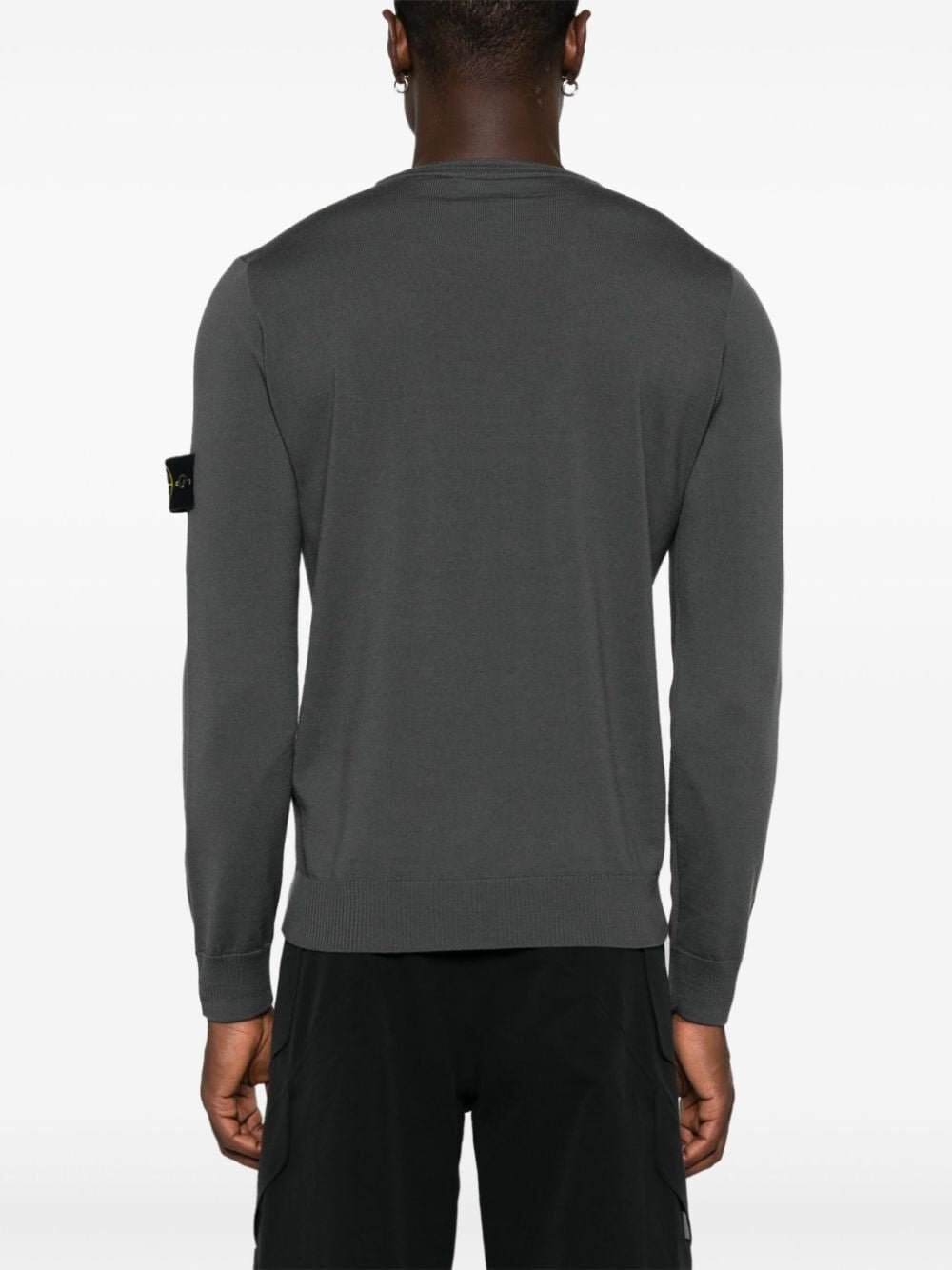 STONE ISLAND Round Neck Jumper for Men - Premium Wool Blend