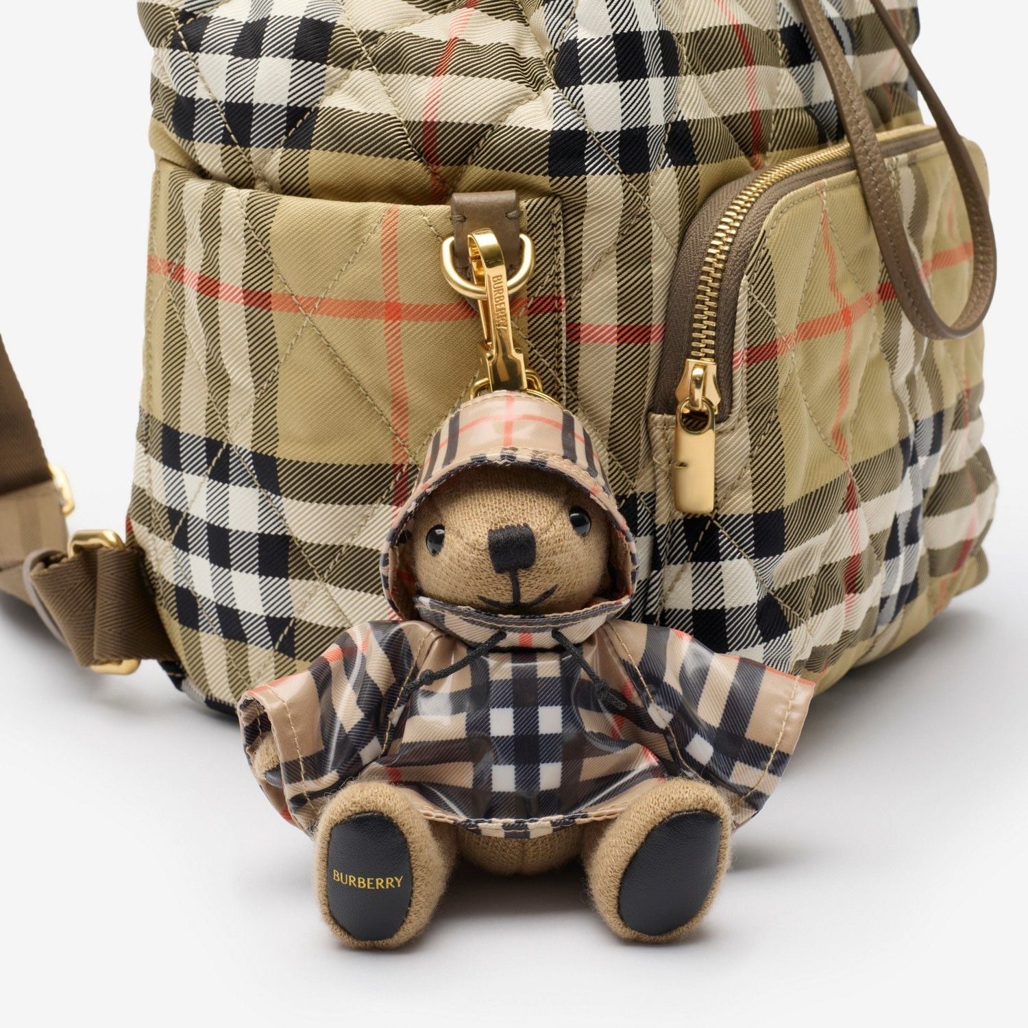 BURBERRY Mini Fisherman Bear Charm