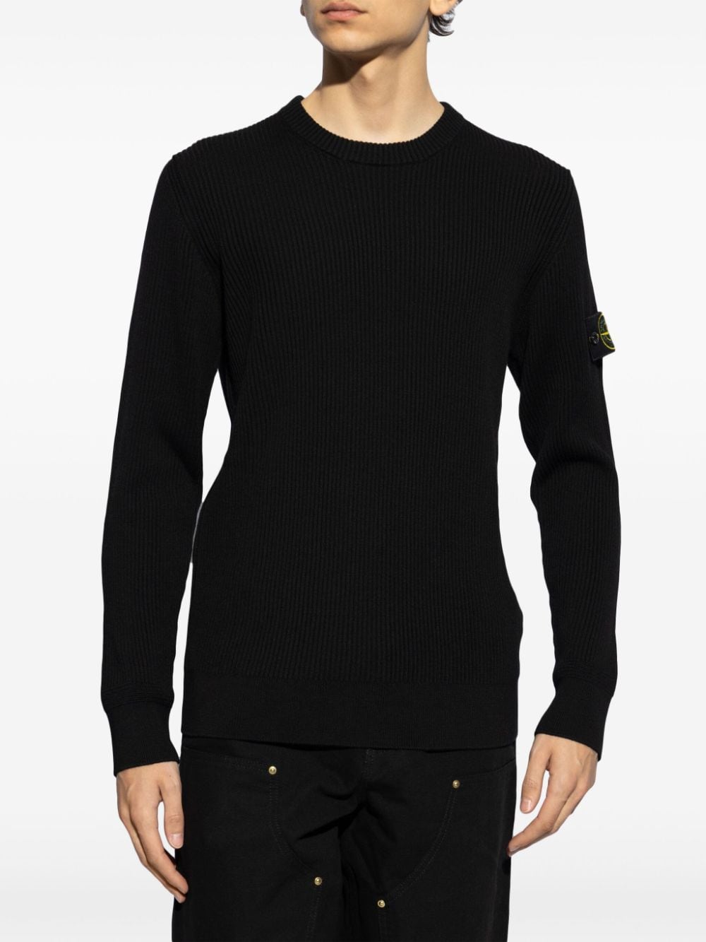 STONE ISLAND Men's Premium Virgin Wool Sweater