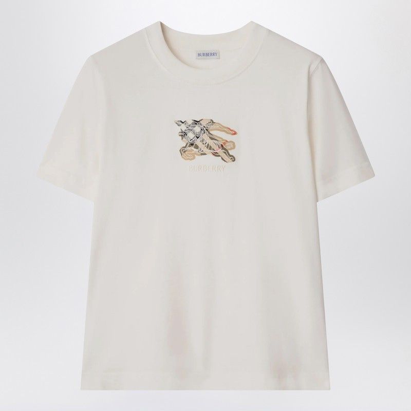 BURBERRY Equestrian Knight Graphic T-Shirt for Women