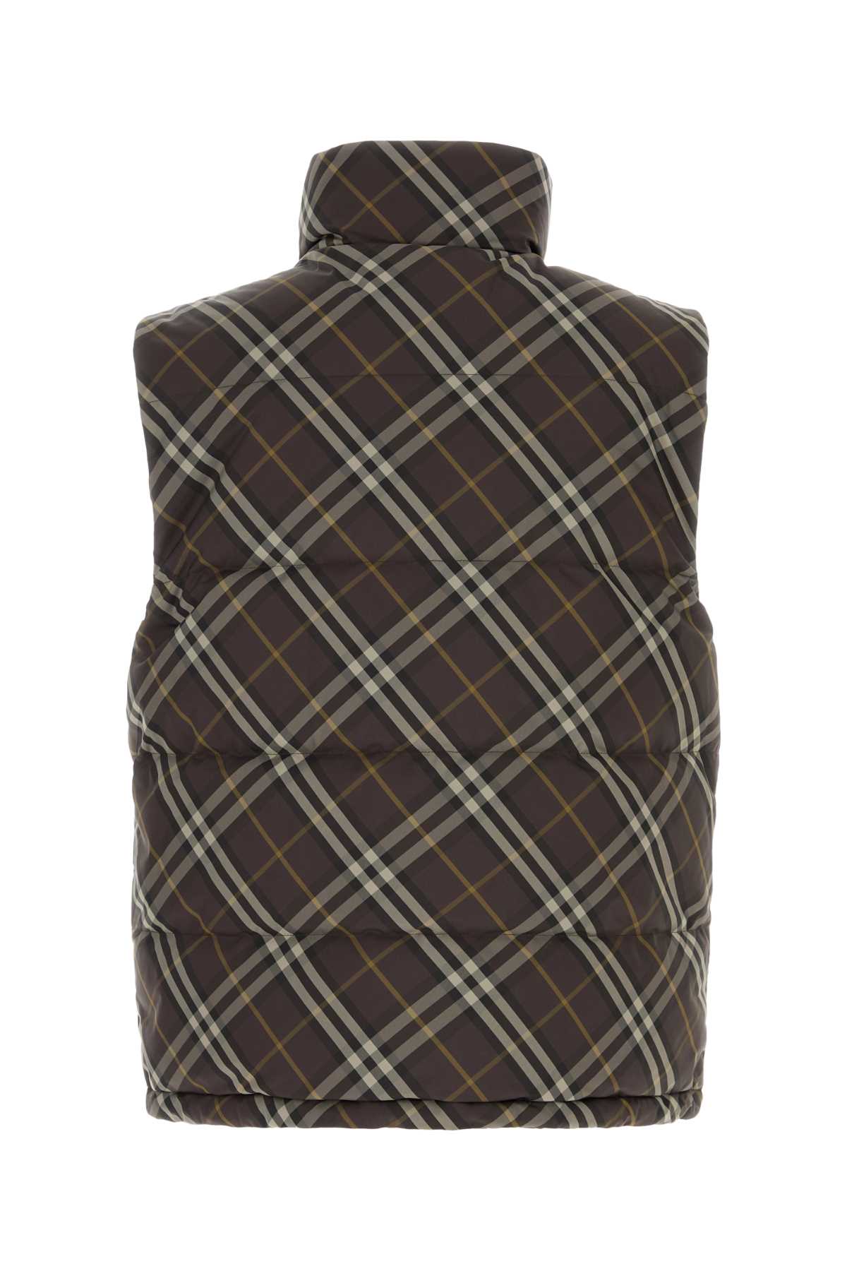 BURBERRY Men's Snowshill Check Reversible Vest