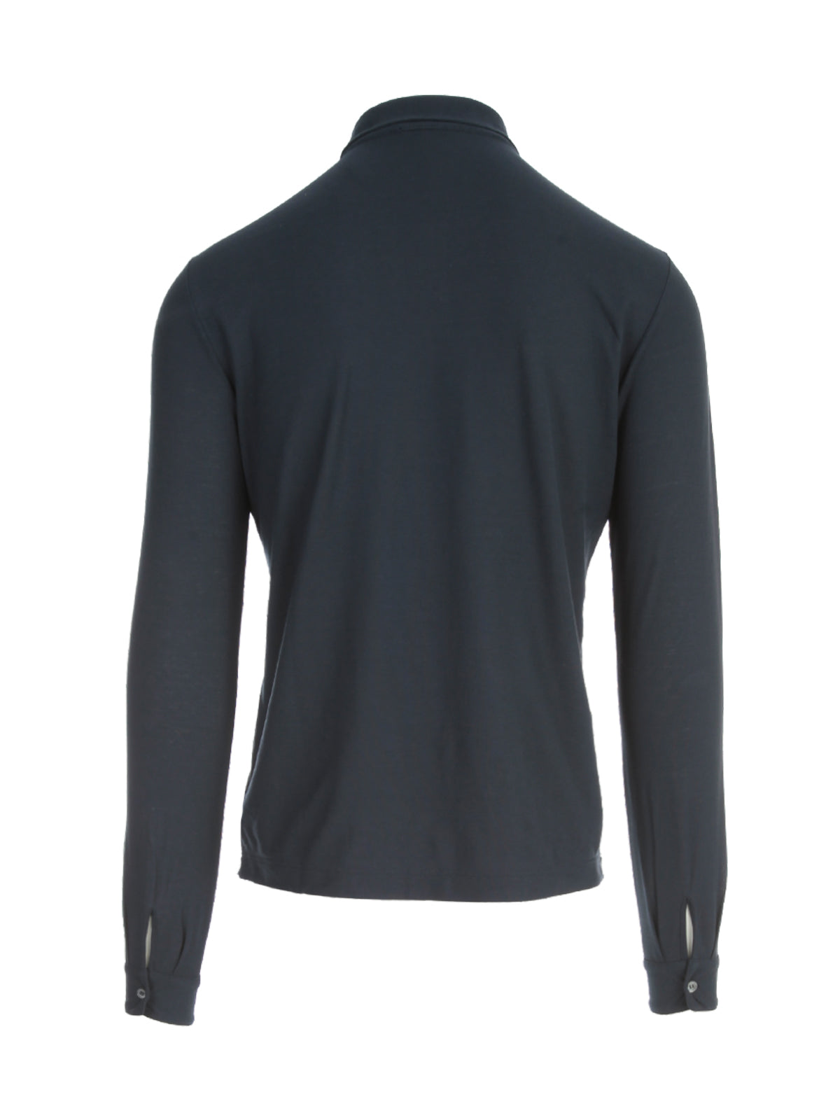 ZANONE Men's Long Sleeve Polo Shirt