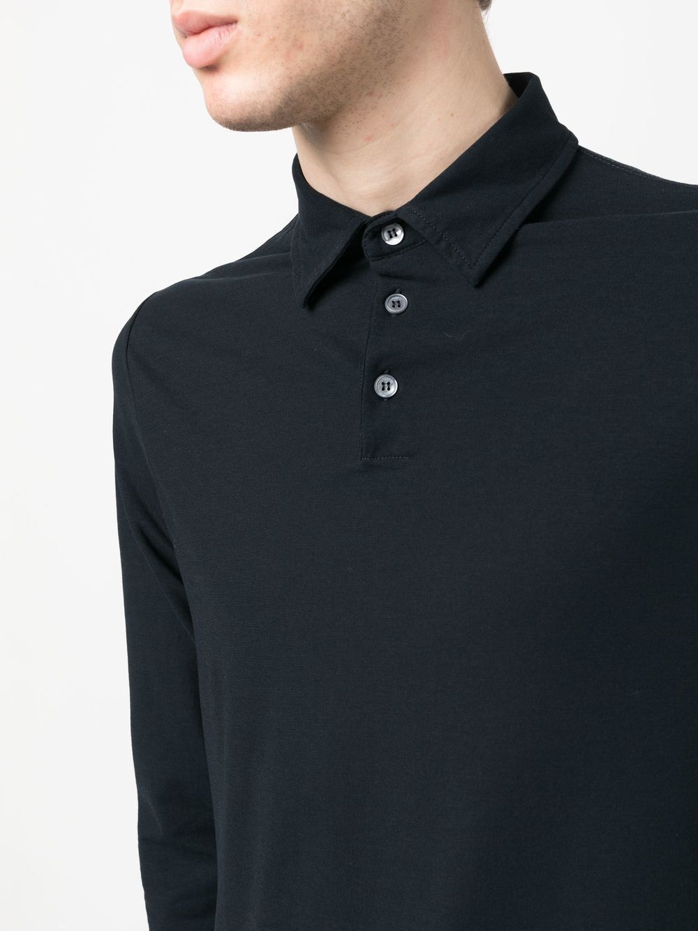ZANONE Long Sleeve Polo