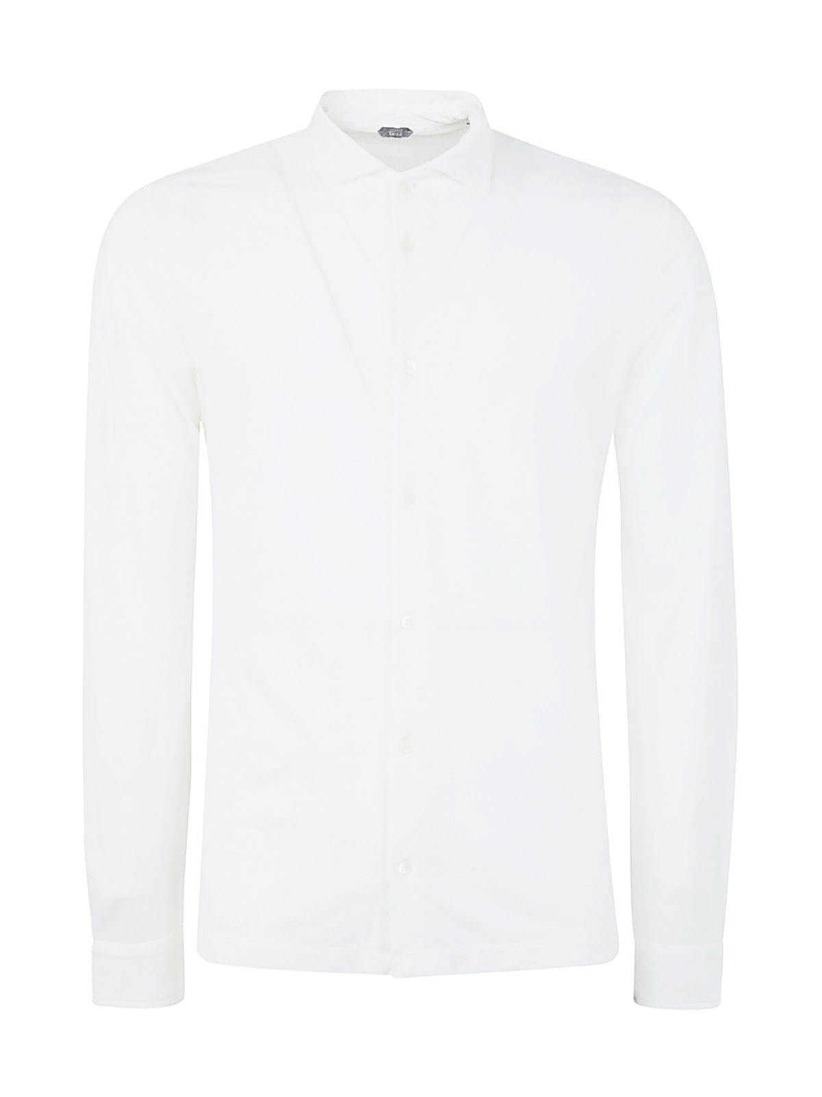 ZANONE Classic Cotton Button-Up Shirt for Men
