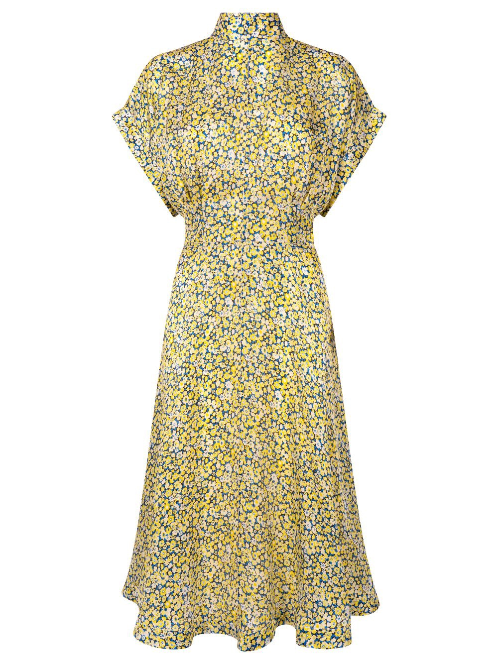 BOTTEGA VENETA Mini Daisy Silk Charm Dress