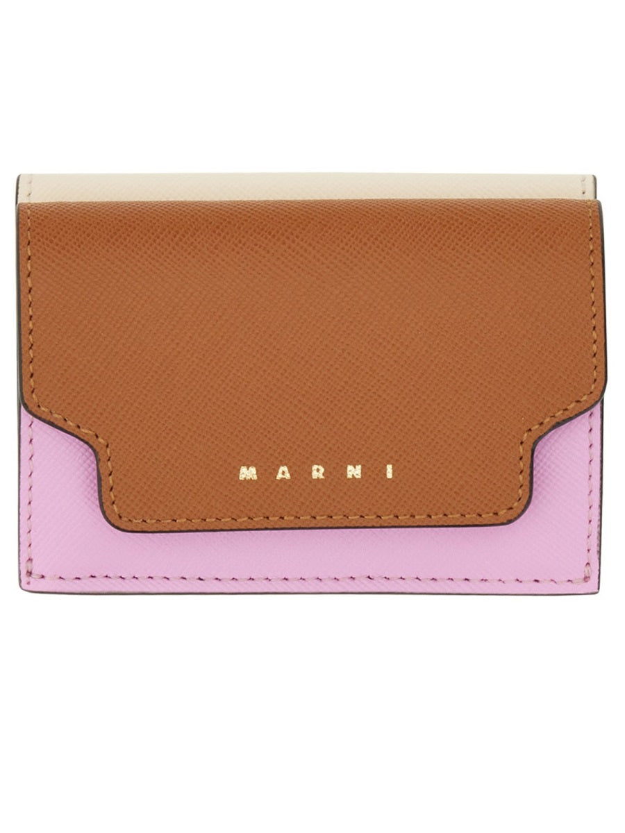 MARNI Mini Tri-Fold Wallet