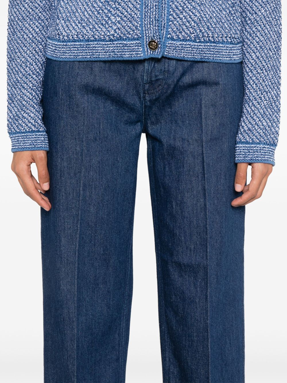 GUCCI Classic Straight Leg Denim Jeans