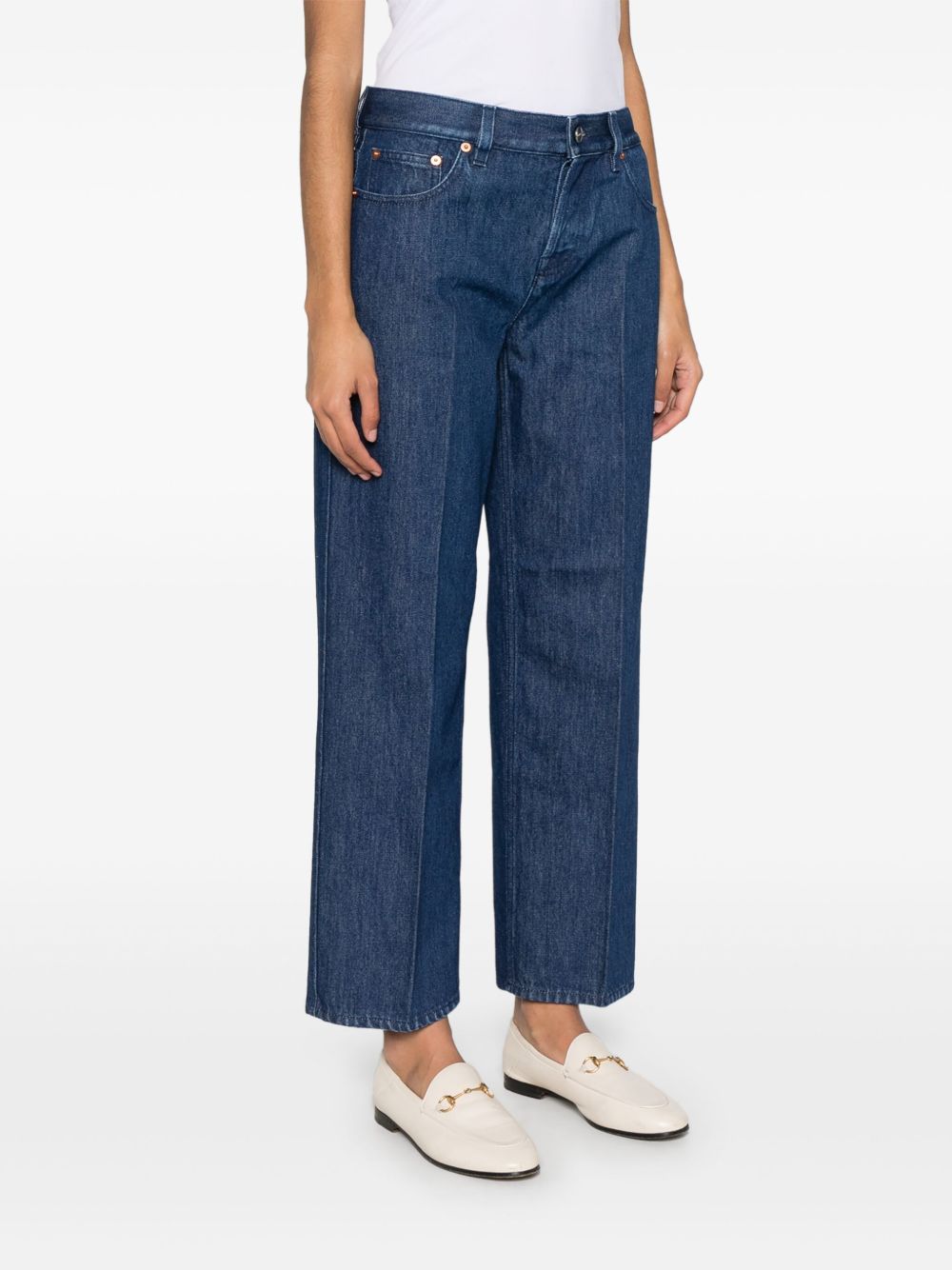 GUCCI Classic Straight Leg Denim Jeans