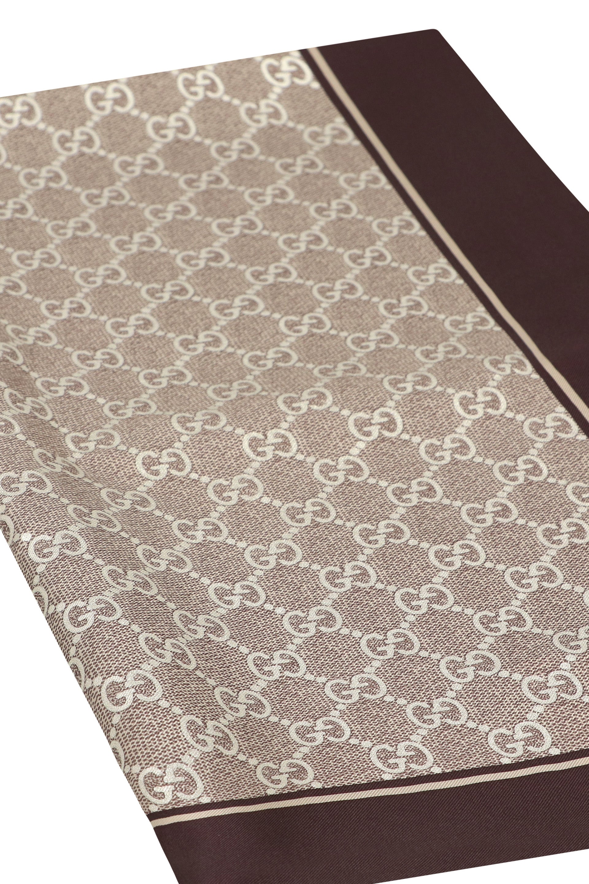 GUCCI Printed Silk Carré 90 cm x 90 cm