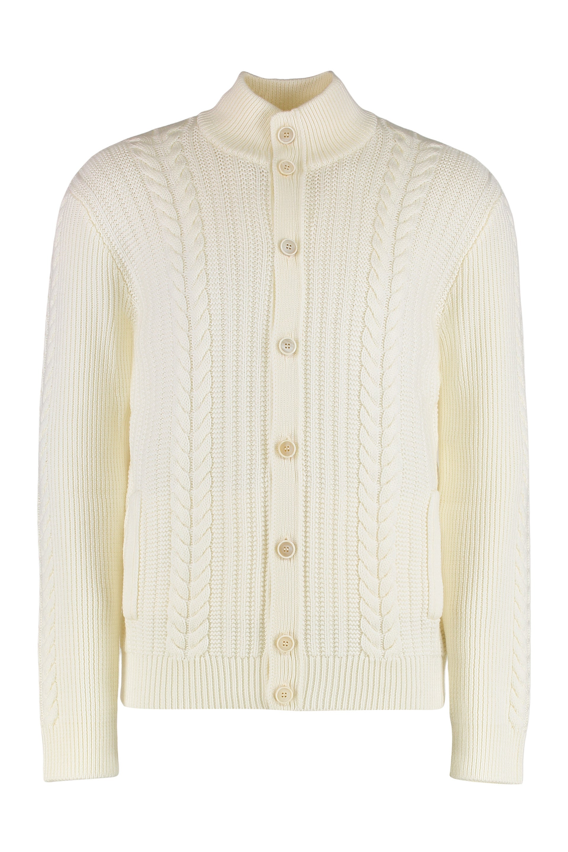 SLOWEAR Cable Knit Cardigan