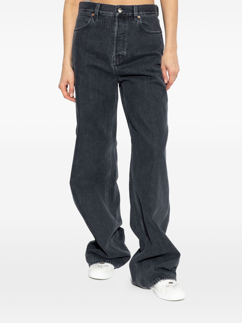 GUCCI Wide Leg Denim Pants - Size 26