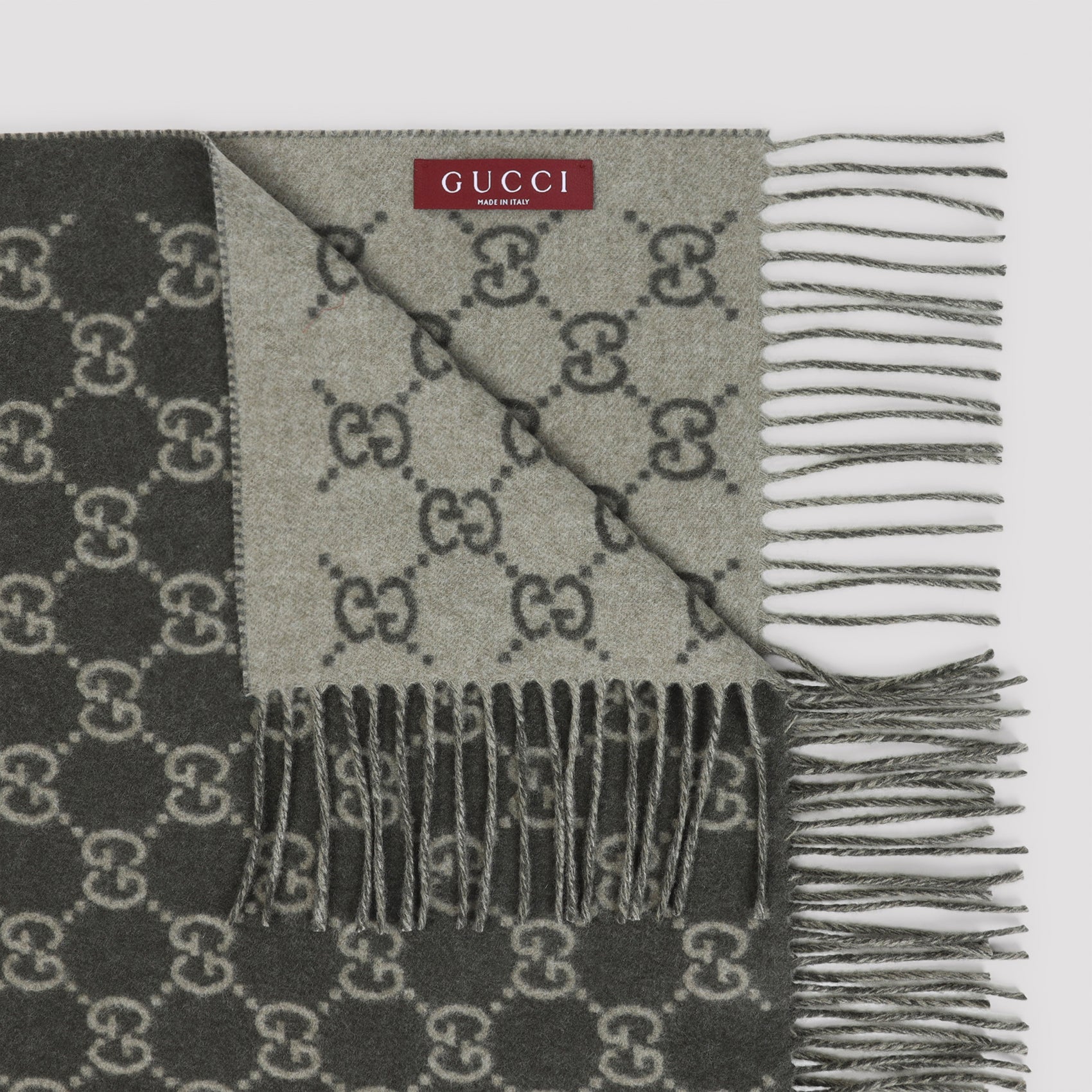 GUCCI New Canvy Cashmere Scarf