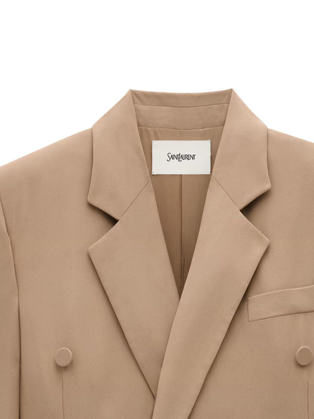 SAINT LAURENT Crepe Blazer for Women - Fall/Winter 2025