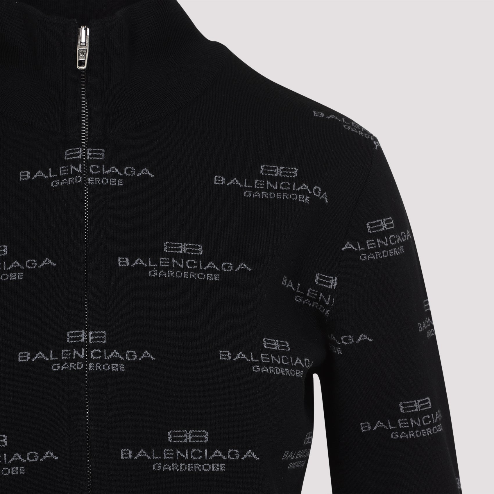 BALENCIAGA All-Over Zip-Up Cardigan for Women