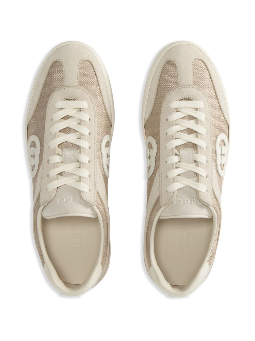 GUCCI Women's Lace-Up Mesh Detail Sneakers